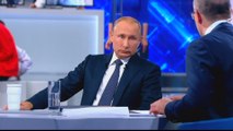 President Putin holds his annual 'direct line' appearance