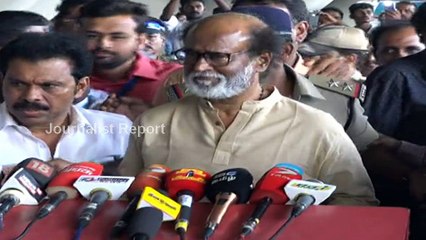 Rajini Kanth on Kaala Movie, Cuvery , Karnataka CM Kumara swamy