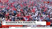 Pelinay ve Fatma İlayda karnelerini Muharrem İnce'ye hediye ediyor