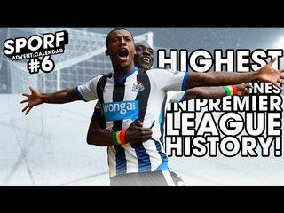 HIGHEST SCORELINES IN PREMIER LEAGUE HISTORY!  | SPORF ADVENT #6