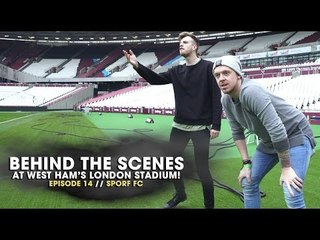 BEHIND THE SCENES AT THE LONDON STADIUM!