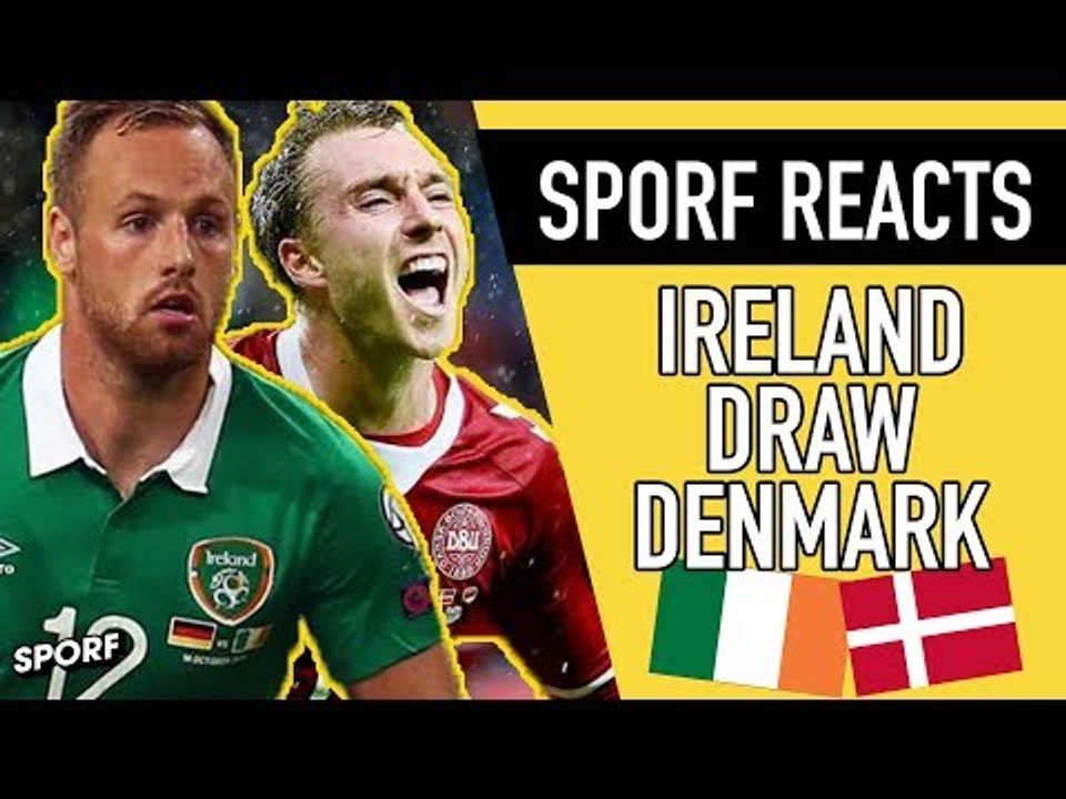 IRELAND TO FACE DENMARK! | WORLD CUP PLAYOFFS DRAW | SPORF