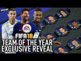 FUT 18 TOTY EXCLUSIVE REVEAL! | FIFA 18 TEAM OF THE YEAR | SPORF FC