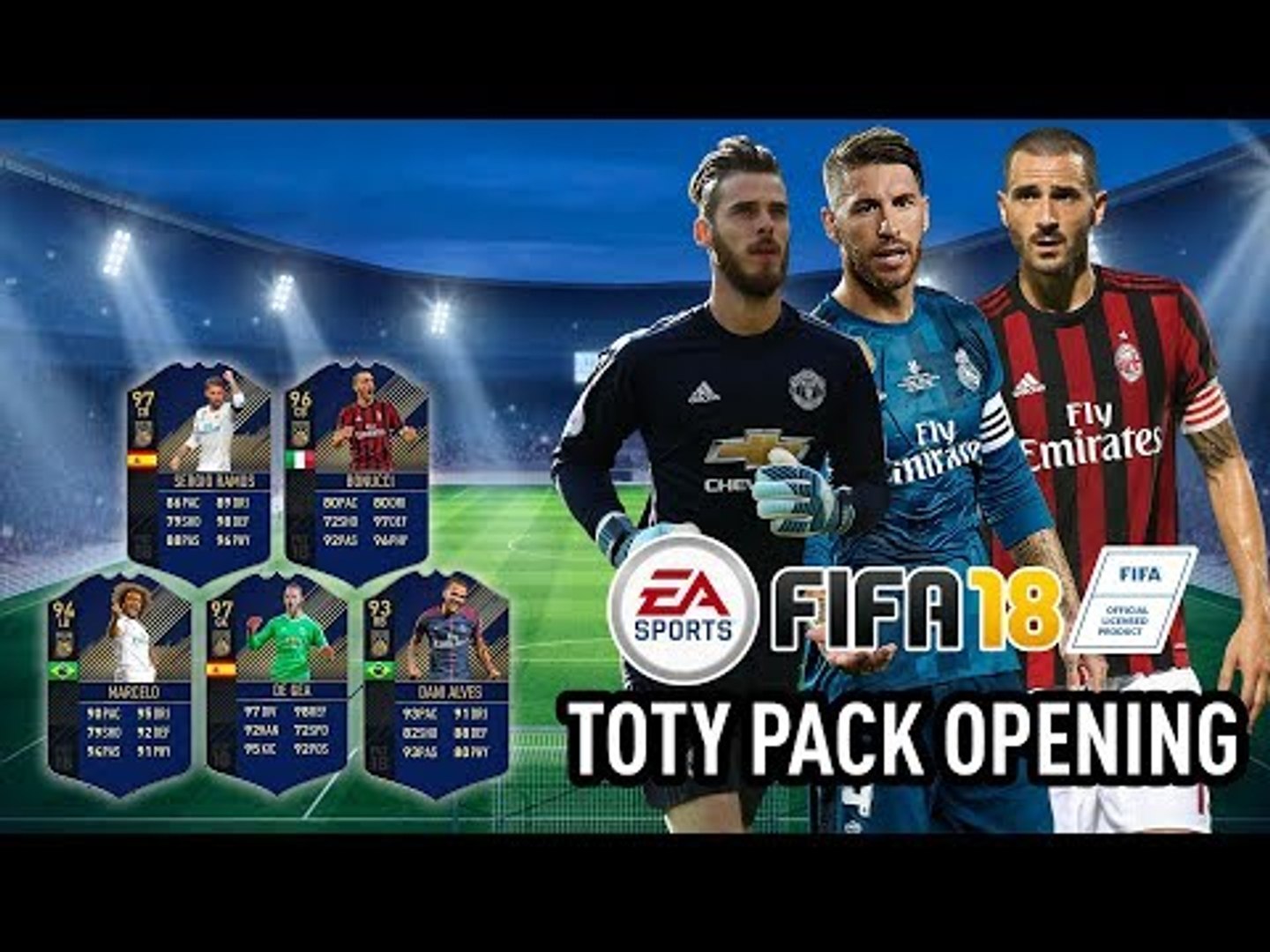 FIFA 18 LIVE TOTY PACK OPENING! | SPORF - video Dailymotion