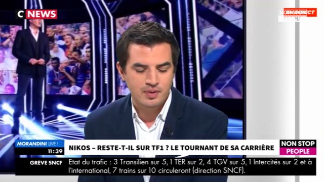 Morandini Live – Nikos Aliagas sur le départ de TF1 : les mauvaises audiences en cause ? (vidéo)