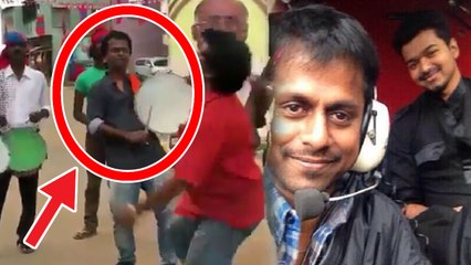 விஜய் 62 படப்பிடிப்பில் ஏ. ஆர். முருகதாஸ் மரண மாஸ்- வைரல் வீடியோ