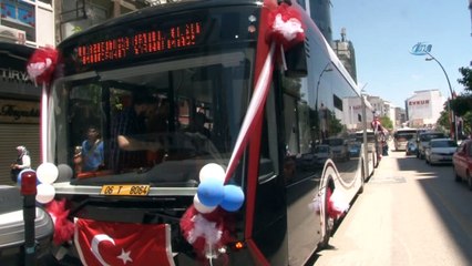 Dünya'da ilk Elazığ'da kullanılan  ELBÜS hizmete girdi