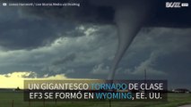 Gigantesco tornado azota el estado de Wyoming, Estados Unidos