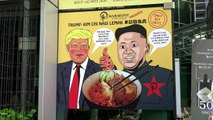 Cúpula Trump-Kim inspira chefs em Cingapura