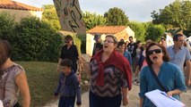 Les parents d’élèves manifestent pour le maintien du RPI Le Langon-Petosse