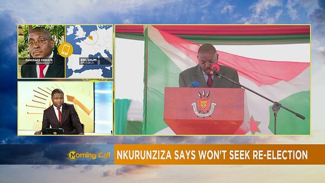 Burundi's Nkurunziza not to run for another term in 2020