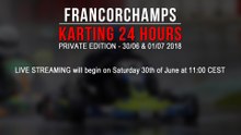 24H Private Karting Spa-Francorchamps 2018 [LIVE]