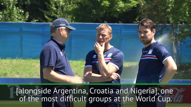 Gudjohnsen backs Iceland to progress from 'difficult' group
