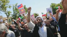 Irán llama a la resistencia contra Israel en marchas multitudinarias