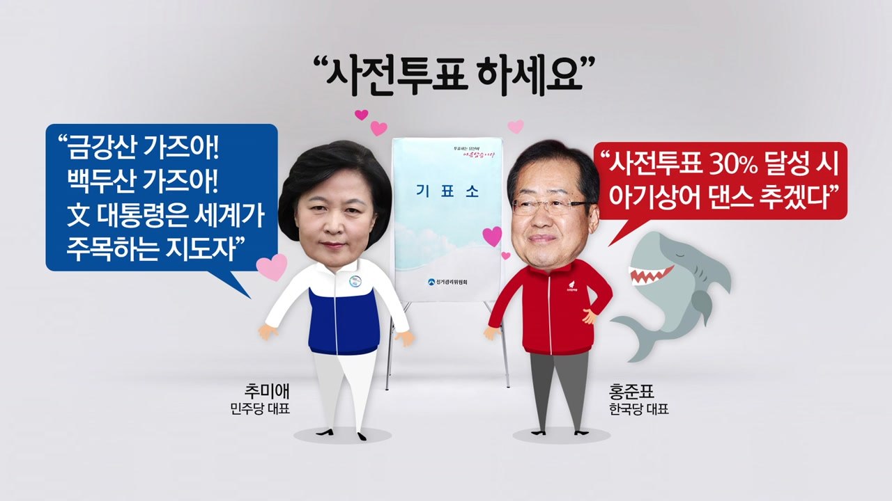 "기선 잡아라" 여야 사전투표 독려 총력전 / YTN
