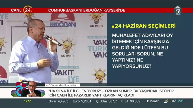 Biz Türkiye'yi 3 kat büyüttük, 2 kat daha büyütmeye talibiz