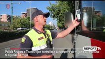 Report TV - Policia rrugore vijon kontrillon për rritjen e parametrave të sigurisë në rrugë