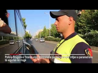 Ora News - Masa administrative ndaj dhjetëra taksive, kontroll edhe urbanëve