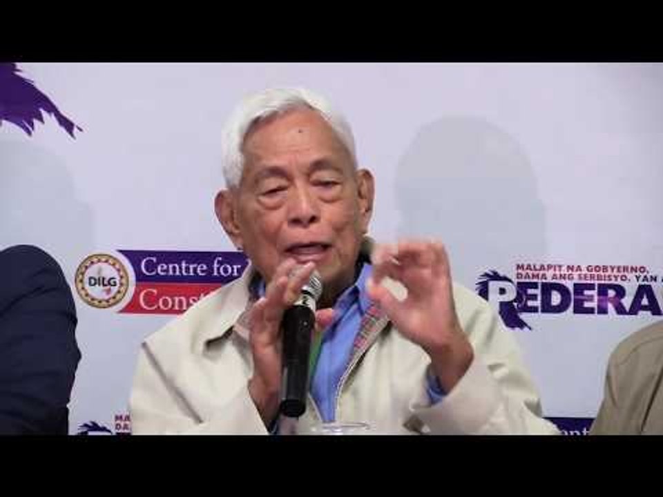 Nene Pimentel talks of anti-dynasty measure under federalism