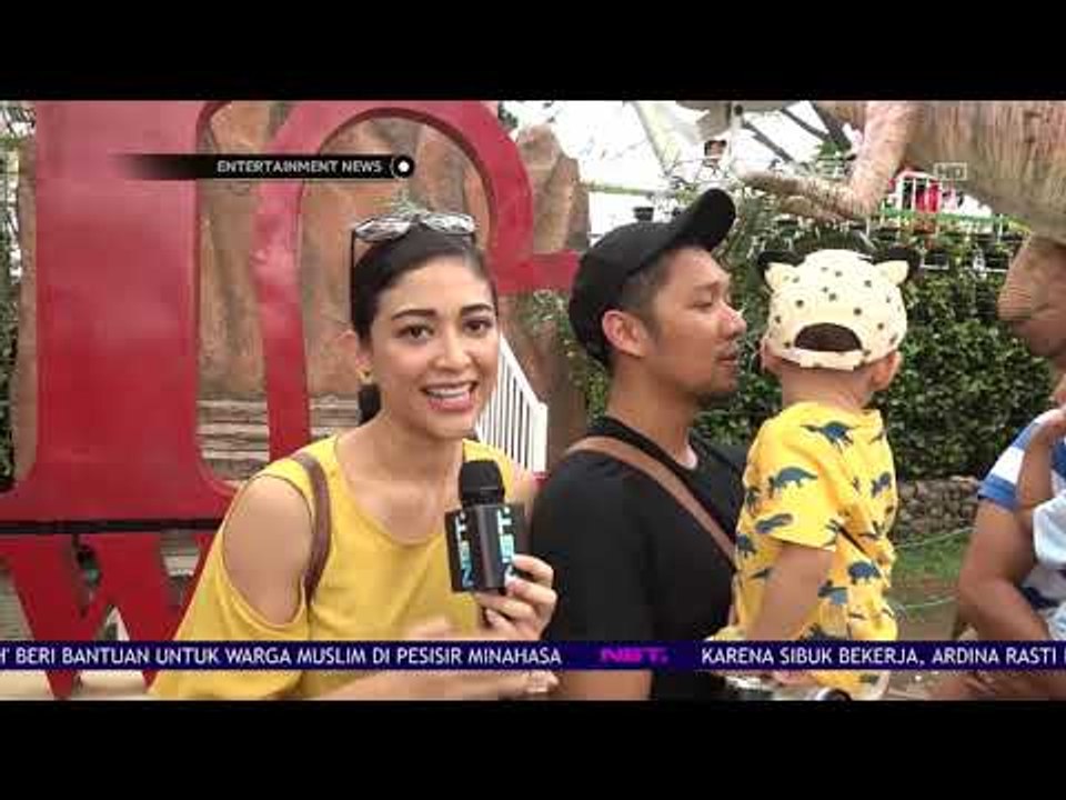 Maria Sabta Liburan Bersama Keluarganya