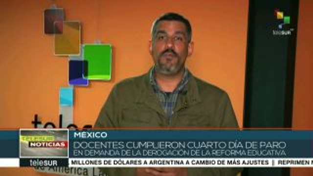 Policía de CDMX reprime a maestros de la CNTE