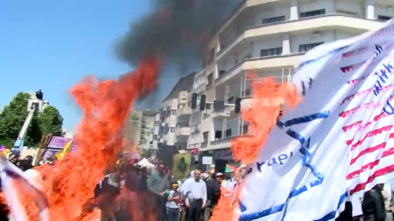 تظاهرات في ايران دعما للفلسطينيين في مناسبة "يوم القدس"