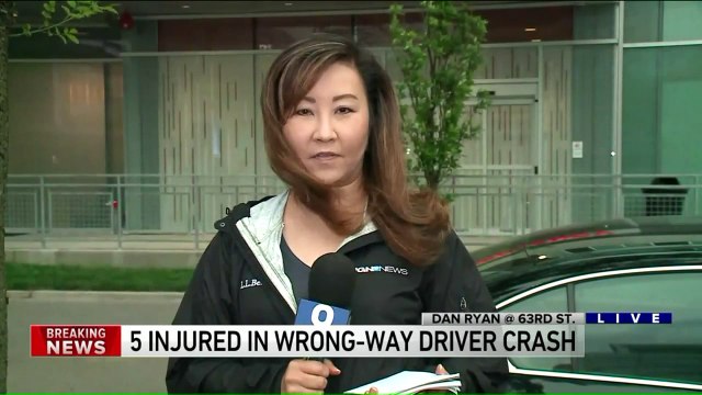 5 Injured After Wrong-Way Driver Crashes on Chicago Expressway