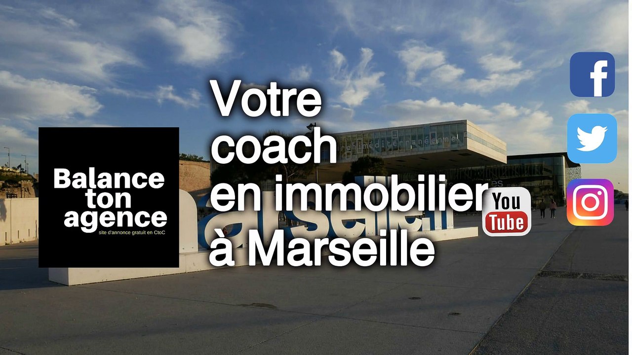 Des adresses  en immobilier avec le site Balance Ton Agence , pour vivre dans la ville et un quartier de Marseille en région Provence Alpes Côte d'Azur dans le sud de la France. Adresse avec les conseils d'un coach  pour vendre, acheter ou louer son bien