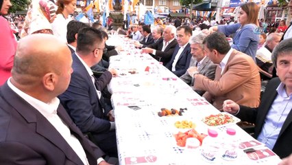 Başkan Mustafa Tuna, orucunu her gün bir başka ilçede açıyor