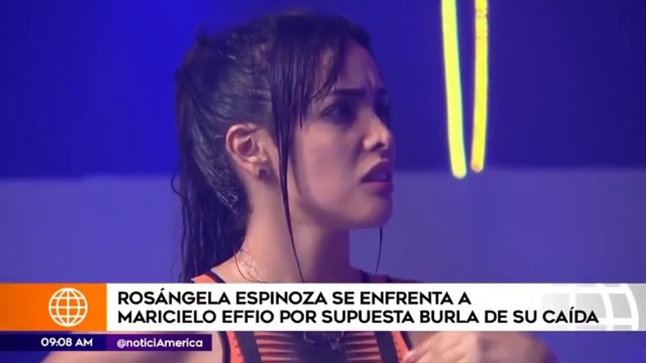 Rosangela Espinoza se enfrentó a Maricielo Effio