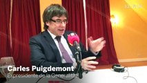 Puigdemont se muestra esperanzado en abrir un diálogo con Sánchez sobre Cataluña