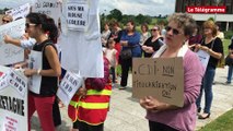 CHCB. Cinquième mobilisation des agents à Noyal-Pontivy