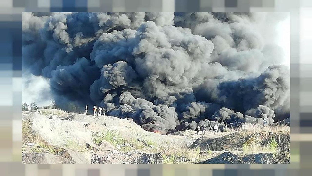 Wie Europas Müll riesige Feuer auf Polens Mülldeponien anfacht