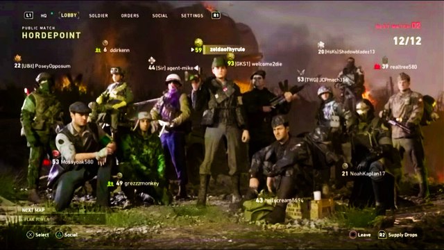 13 killstreak, championship match highlights, cod WW2 Hordepoint, the stabby stabs are espicially nice.