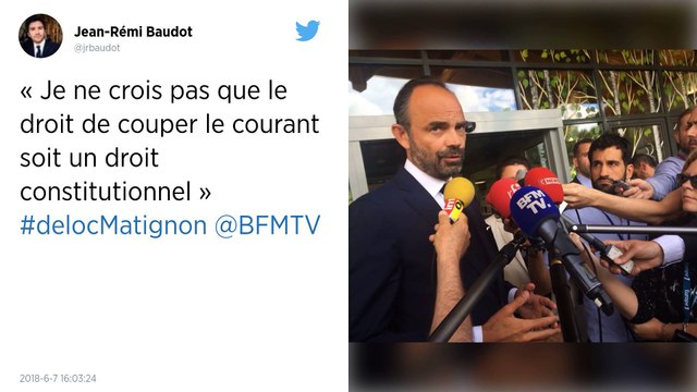 Haute-Garonne. La CGT coupe le courant pendant un discours d’Édouard Philippe.
