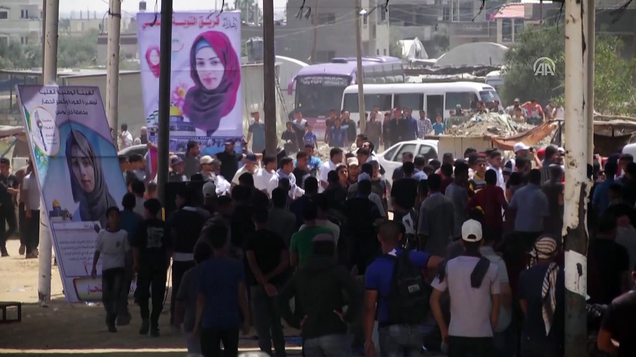 İsrail askerleri Gazze sınırında 100 Filistinliyi yaraladı - GAZZE