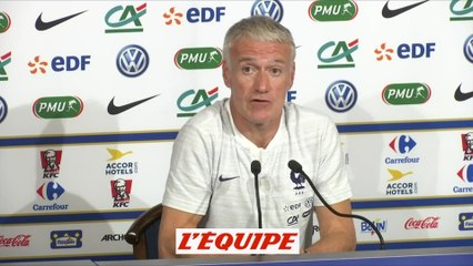 Deschamps «La dernière répétition» - Foot - CM 2018 - Bleus