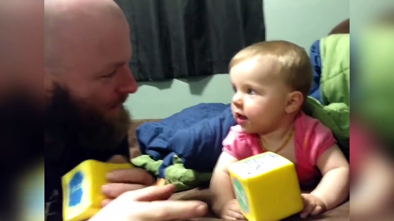 Best of Cute Baby and Daddy Moment  - Cute Funny Video_HD