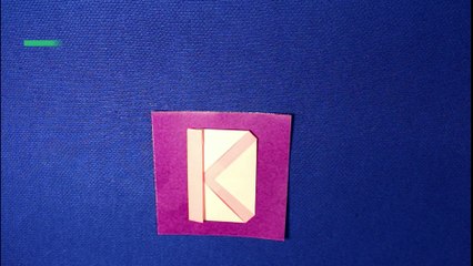 Origami Alphabet  Letter  K  (Fumiaki Shingu)    Origami Papercraft Extras