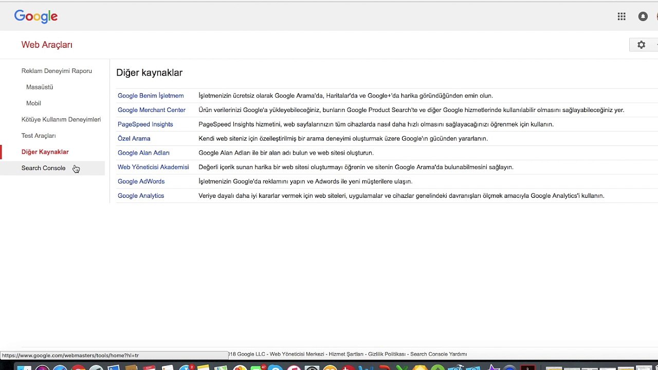Google Webmaster Tool Nedir?