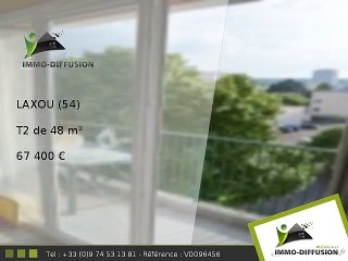 T2 A vendre Laxou 48m2 + Balcon 3m2