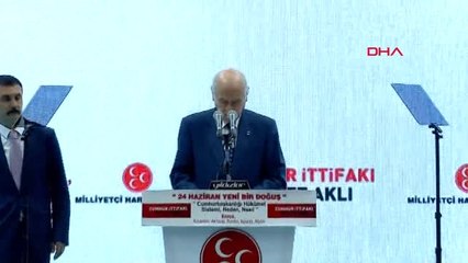 Konya MHP Lideri Devlet Bahçeli Konya'da Konuştu 1