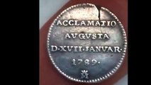 MONEDA MEDALLA PLATA PROCLAMACION 1 REAL CARLOS IV 1789 MADRID-SPANISH COINS