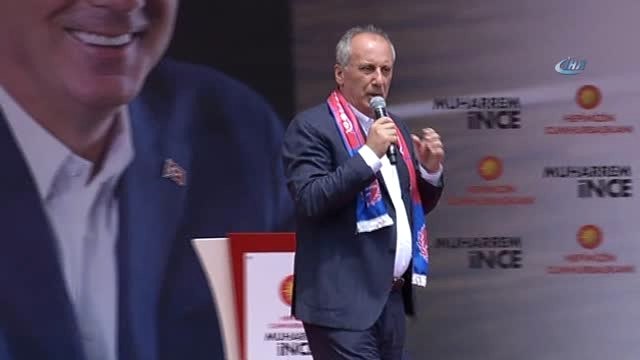Muharrem İnce: Ben 'Fabrika' Diyorum, Erdoğan 'Kıraathane' Diyor