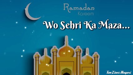 Ramzan Mubarak Status Video -Happy Ramzan Status- Special For Ramzan