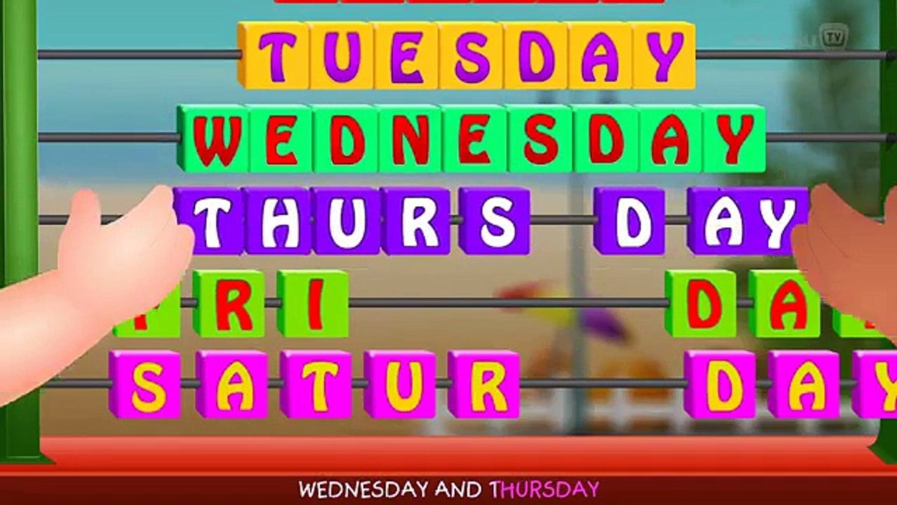 Days of the Week Song - 7 Days of the Week – Nursery Rhymes & Children's Songs by ChuChu TV - YouTube