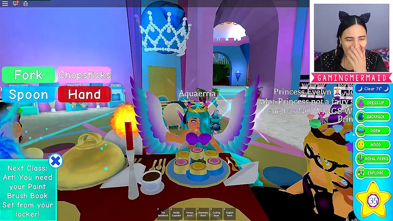 I Found Mermaid Secret Dorms In Royale High New Castle Update Royal High School Roblox Roleplay Dailymotion Video - game royal high school roblox