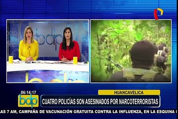 Presidente Vizcarra se pronuncia por muerte de policías en Huancavelica