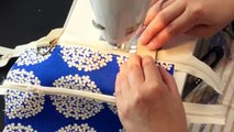 ダブルファスナーミニショルダーバッグの作り方 DIY Sewing tutorial Double zipper small shoulder bag