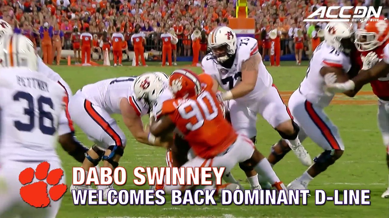 Clemson D-Line Returning "A Great Feeling" For Dabo Swinney